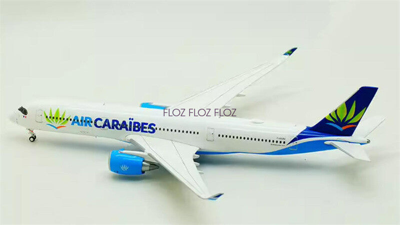JC Wings Air Caraibes for Airbus A350-900 F-HHAV 1:400 Aircraft Pre-built Model