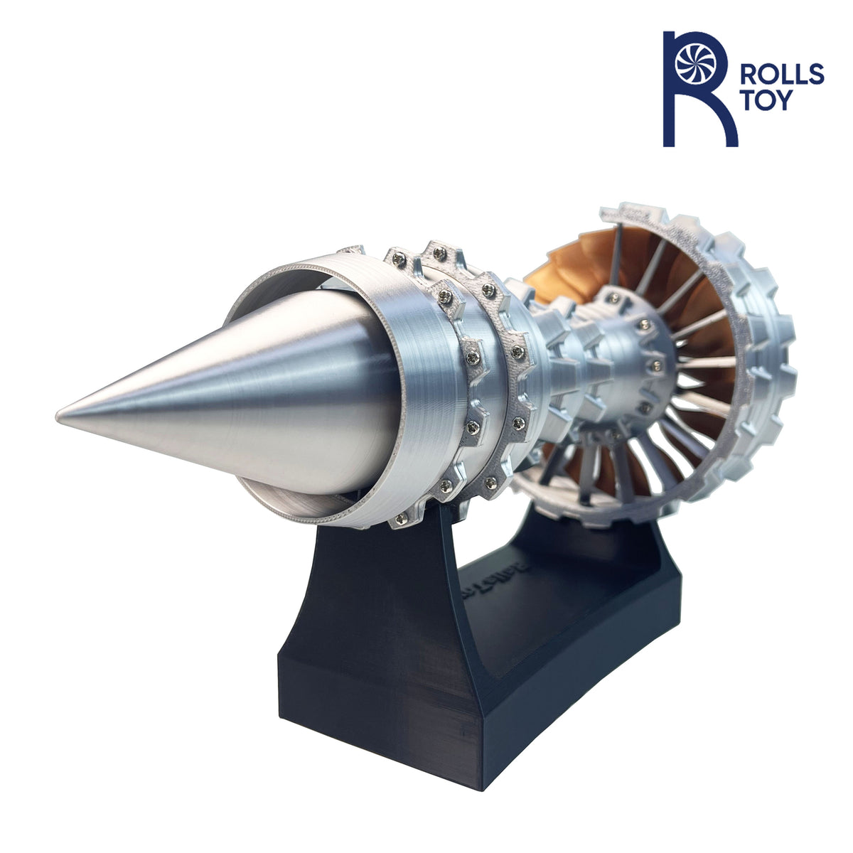 28cm Aircraft Turbojet Engine Model Rotatable ﻿