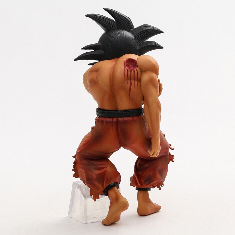 Anime Dragon Ball Son Goku Hurt Damage PVC Action Figure Statue Model Toy Gift