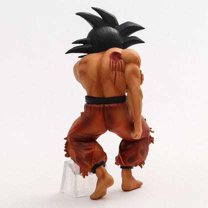 Anime Dragon Ball Son Goku Hurt Damage PVC Action Figure Statue Model Toy Gift