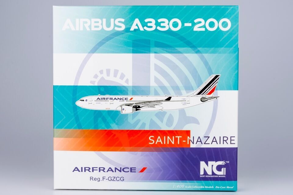 1:400 NG Model AIR FRANCE AIRBUS A330-200 Passenger Plane Diecast Aircraft Model
