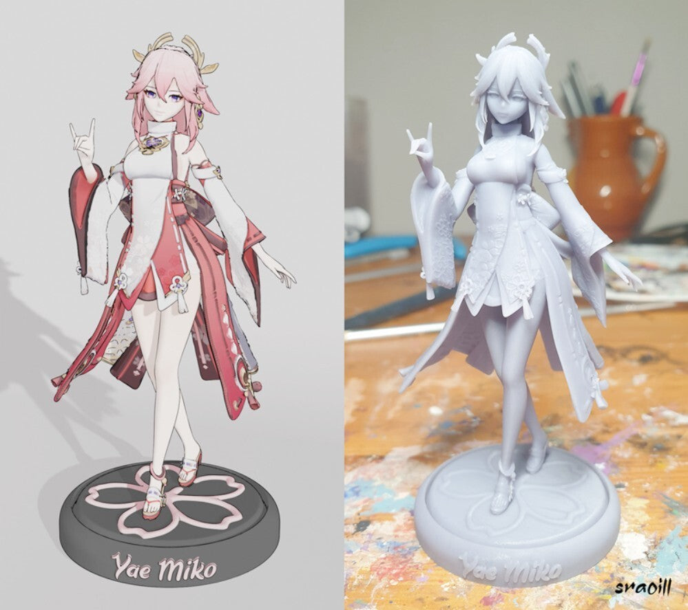1/24 resin figures model Fantasy character Octuple Shenzi 3D printing Unpainted