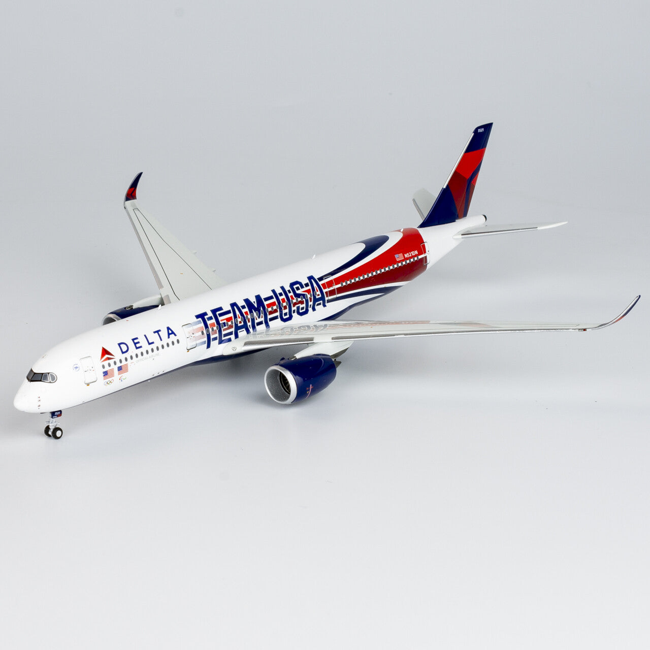 1:400 NG Model DELTA AIRBUS A350-900 Passenger Airplane Diecast Aircraft Model