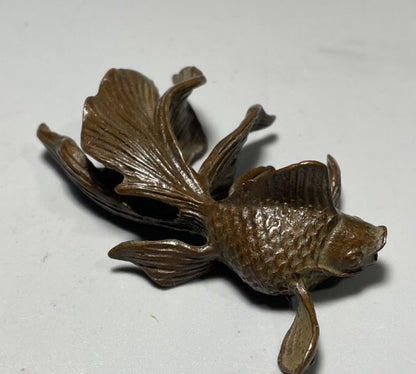 Fortune collection Fish Mascot Zhaocai Tea Pet Pen stand Ornaments statue decor