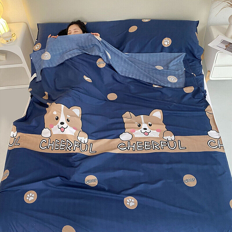 Breathable Portable Sleeping Bag Liner Anti-dirty Bag Double Travel Soft Sheet