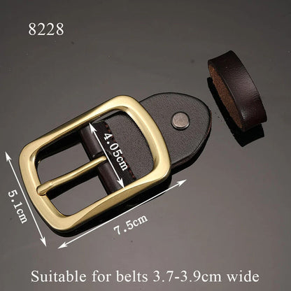 Men Belt Head Alloy Replacement Parts Jeans Waistband DIY Craft Sewing Accessory
