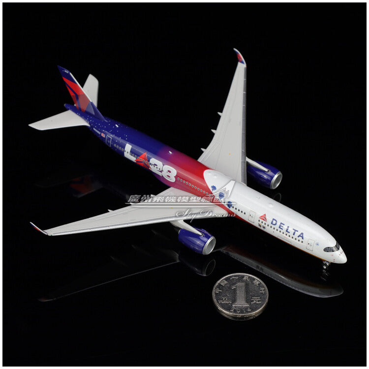 1:400 Phoenix Delta Air Lines AIRBUS A350-900 Airplane Diecast Aircraft Model