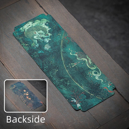dirt resistant tablecloth water proof active printing mat for kungfu tea set new