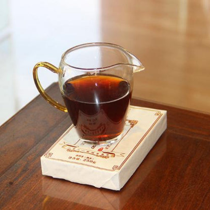 250g Yunnan Puerh Ripe Tea Collection Cooked Pu-erh Brick Tea Chinese Pu'er Tea