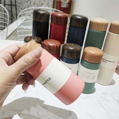 1Pc Mini Stainless Steel Thermos Bottle Portable Vacuum Flask Pocket Thermos Cup