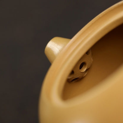 Handmade Tea Pot Xishi Pot Real Yixing Zisha Duan Clay Original Ore 120ml China
