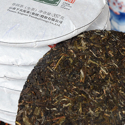 2015 Yr XIAGUAN Tuocha 8653 Pu-erh Tea Cake Raw Puer Tea Pu'er 357g Pao Bing