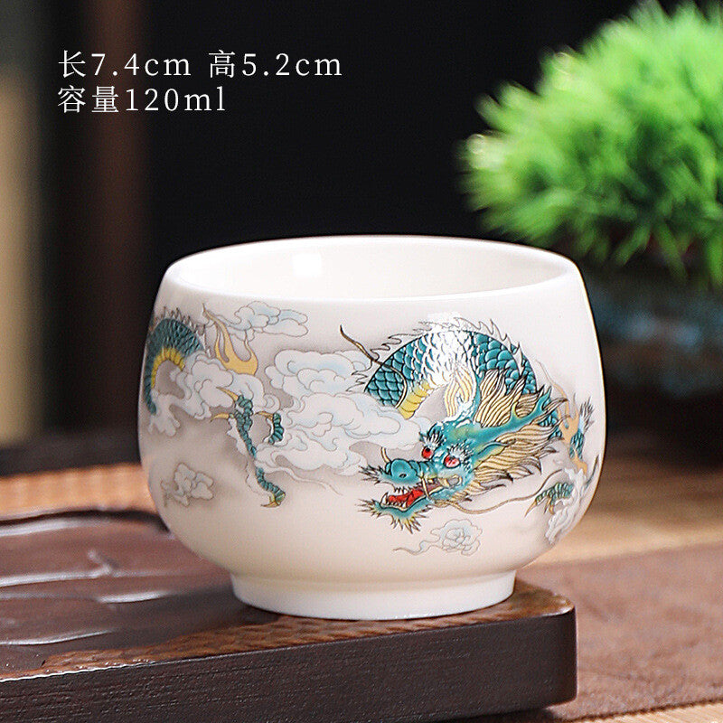 4pcs/lot 120ml Tea Cup Zen Style Chinese Mater Cups Full Handmade Puer Tea Cups