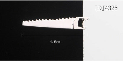 Men Tie Clips Classic Fashion Copper Enamel Creative Business Collar Ties Clasps