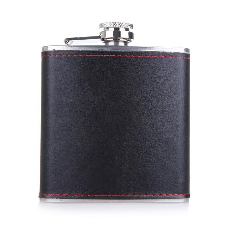 Hip Flask Flagon Wine Pot Portable Stainless Steel Whiskey Wine Bottle Alcohol