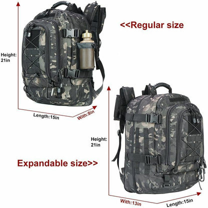 60L Backpack Hiking Climbing Bag Outdoor Waterproof Traveling Camping Hunting L