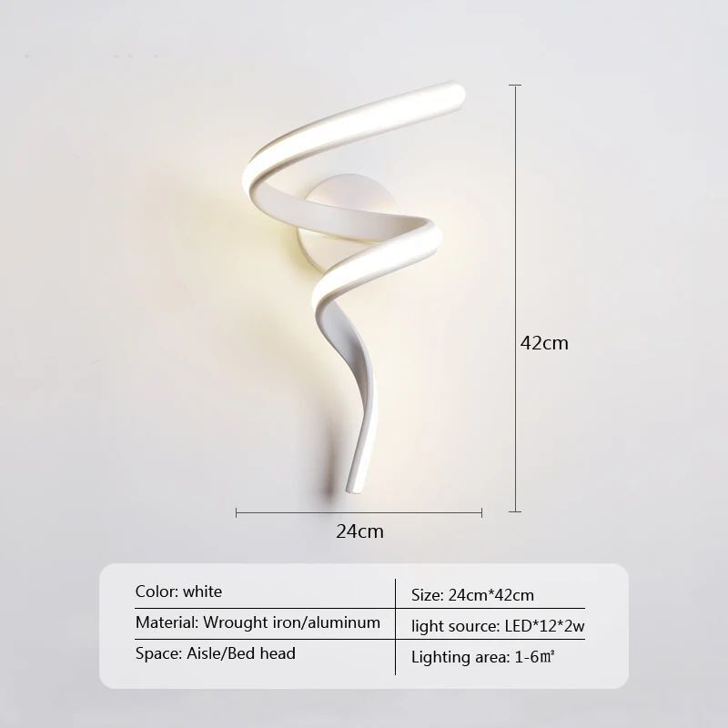 LED Wall Lamp Modern Minimalist Home Indoor Living Room Sconce Light Decorations