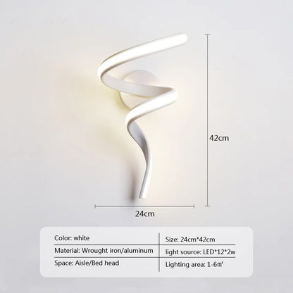 LED Wall Lamp Modern Minimalist Home Indoor Living Room Sconce Light Decorations