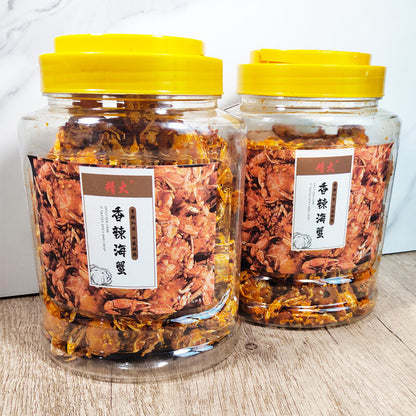 Crabs Instant Snacks Spicy Sea Crab Small Crispy Crab Canned 250g