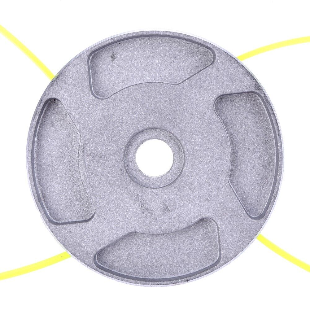 Solid Aluminum Universal Trimmer Head Durable Weed Eater Replacement Head 4 Line