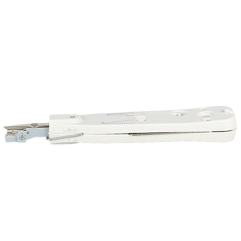 Gray Telecom Phone Wire Cable RJ11 RJ45 Punch Down Network Tool Kit Professional