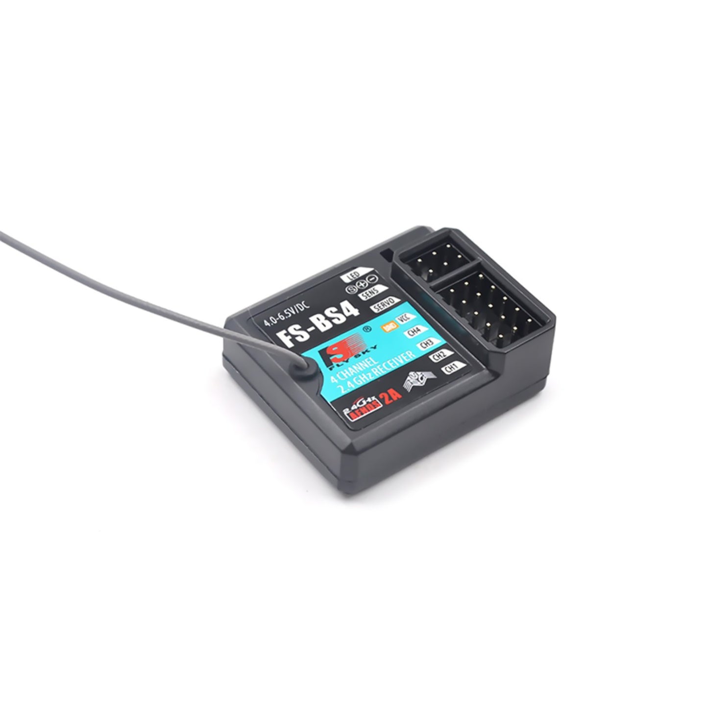 4CH FS-BS4 2.4G RC Receiver Kit with Gyro for FS-IT4S FS-GT5 AFHDS2A Transmitter