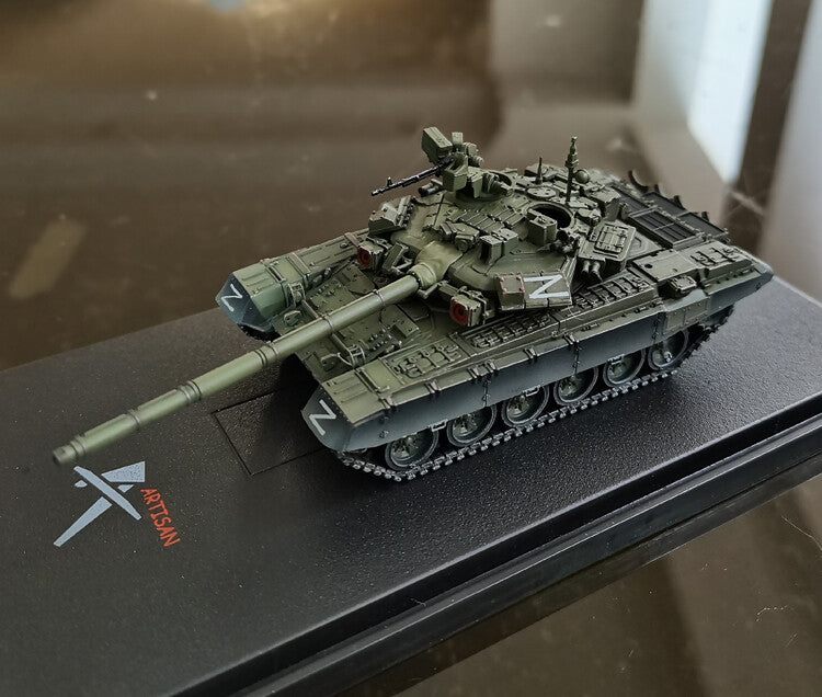 1:72 ARTISAN T-90A Main Battle Tanks Vehicles Plastic Diecast Army Armor Model