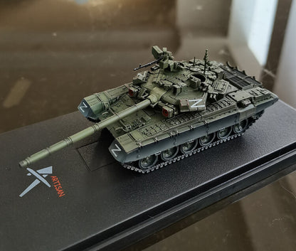 1:72 ARTISAN T-90A Main Battle Tanks Vehicles Plastic Diecast Army Armor Model