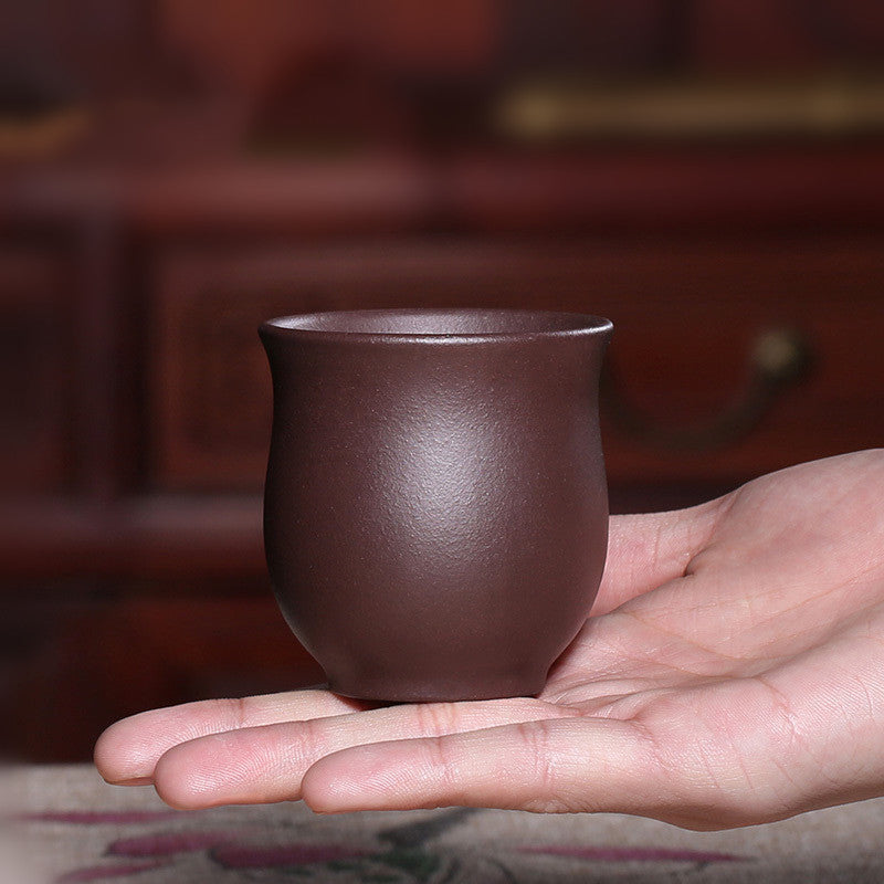 130cc China Tea Cup Marked Authentic Yixing Zisha Cup Master Tea Cups Handmade