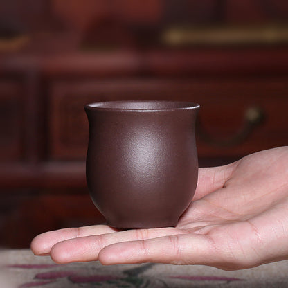 130cc China Tea Cup Marked Authentic Yixing Zisha Cup Master Tea Cups Handmade