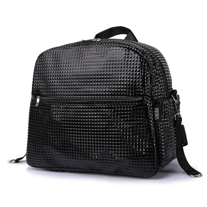 Stroller Bag Baby Travel 18L Plaid Diaper Bag Mother Maternity Bag with 2 Straps