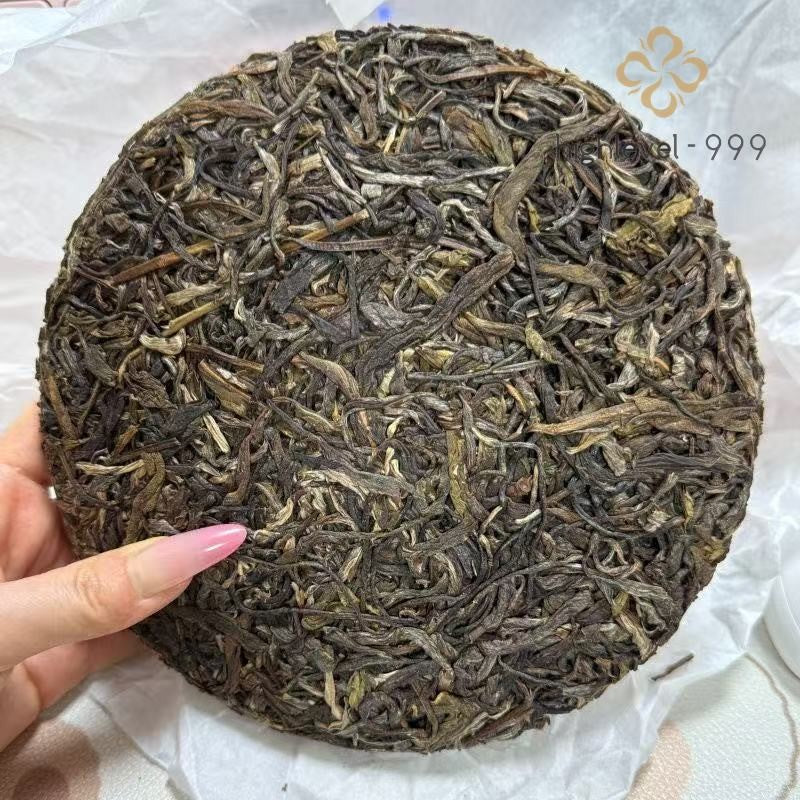 357g 2019 Raw Puer Tea Cake Bingdao Peacock Yunnan Ancient Tree Compressed Tea