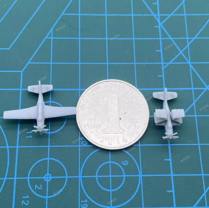 3D Printed Model Unpainted 1/1500/700/400/350 Britain Gannet Antisubmarine Plane