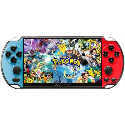X7 Plus 5.1" Dual Joystick Portable Handheld Game Console Built-in 10000+ Games