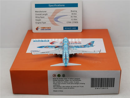 1:400 JC Wings CHINA EASTERN B737-800 Passenger Airplane Diecast Aircraft Model