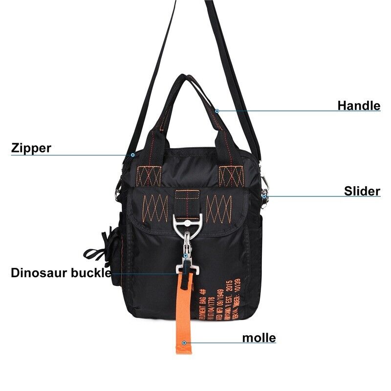 Men's Shoulder Bags Casual Tote Travel Women Crossbody Bag Student Messenger Bag