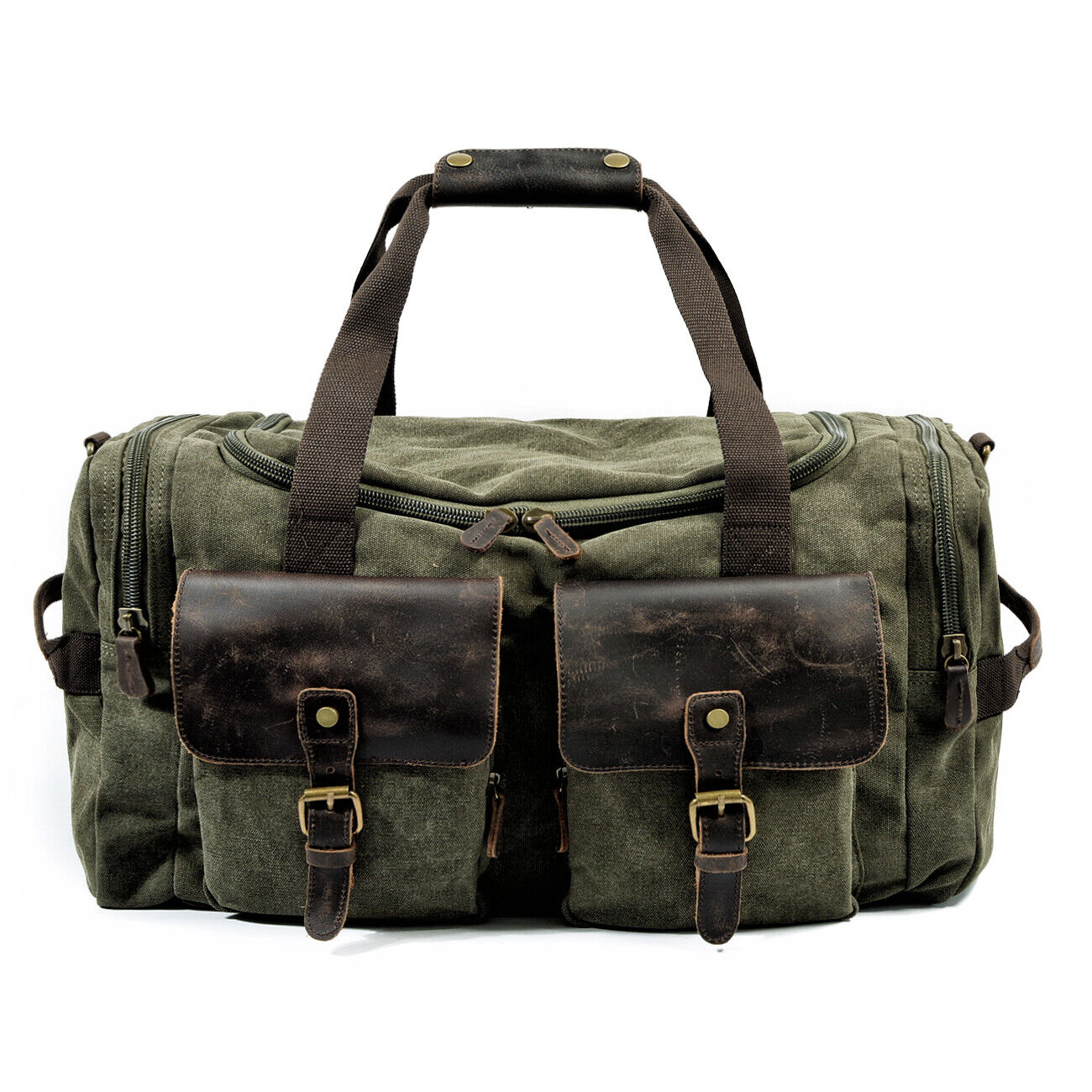 Retro Travel Bag Male Business Bag Large Capacity Travel Shoulder Messenger Bag