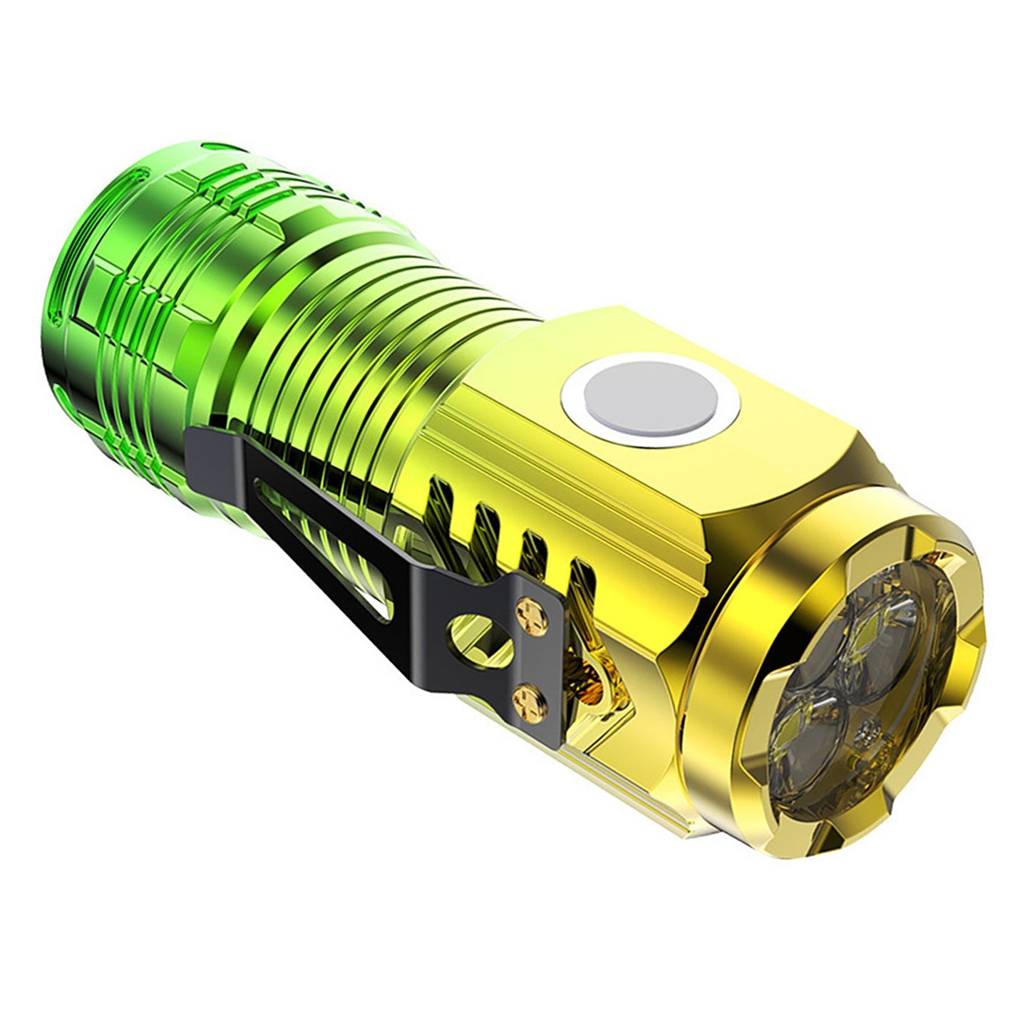 Mini Flashlight 3* 3030LED Lamp Beads Super Bright Flashlight Outdoor Camping