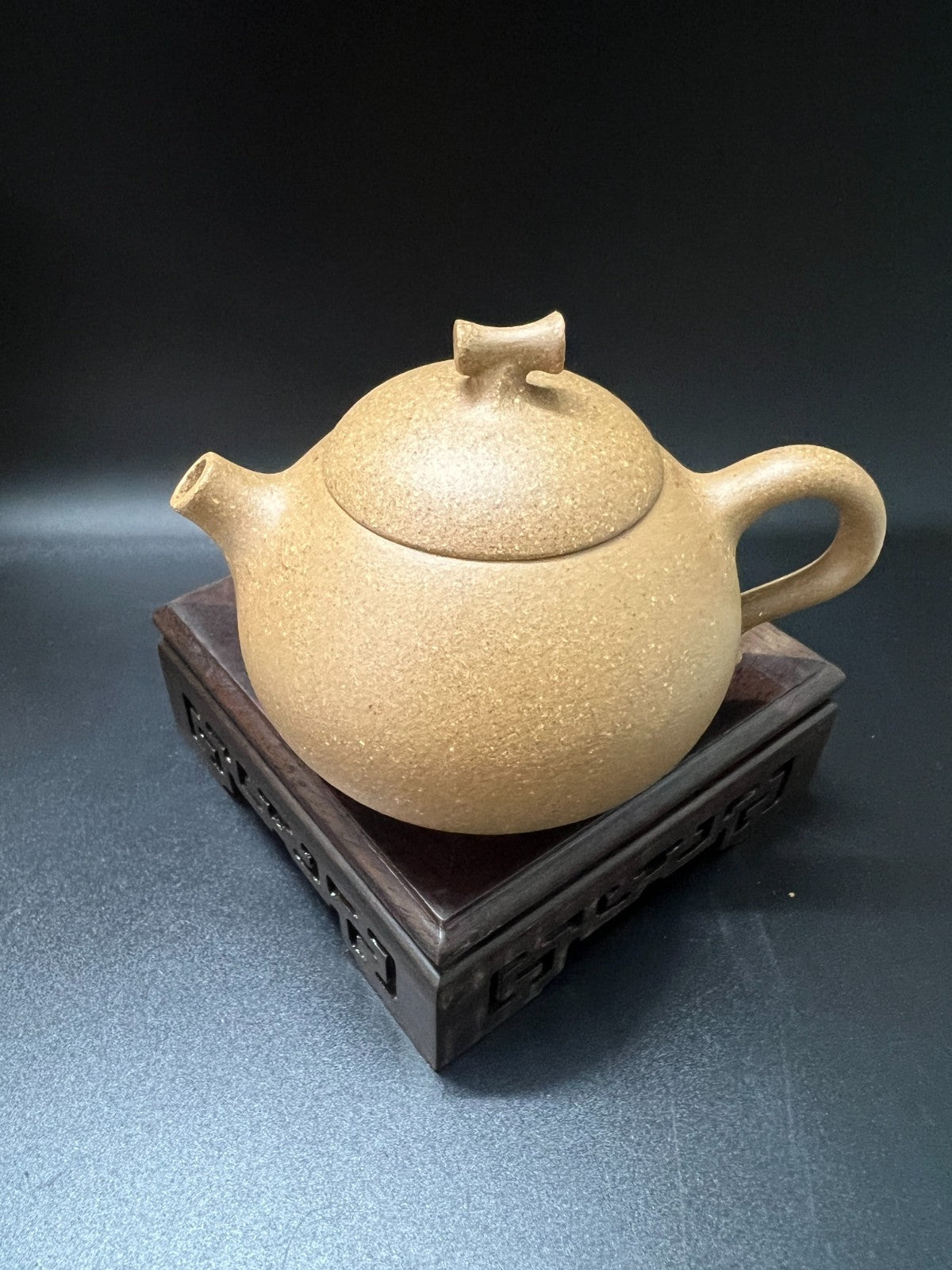150cc chinese Yixing Handmade Zisha teapot Duan Clay Eggplant Hu Gongfu Tea Pot