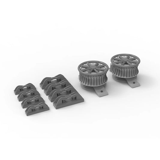 Yao's Studio LY200507 1/200 Model German Navy Deck Windlass & Mooring Pipe