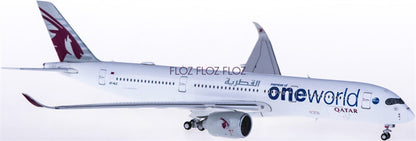for JC Wings for Qatar for Airbus A350-900 A7-ALZ 1:400 Airplane Pre-built Model