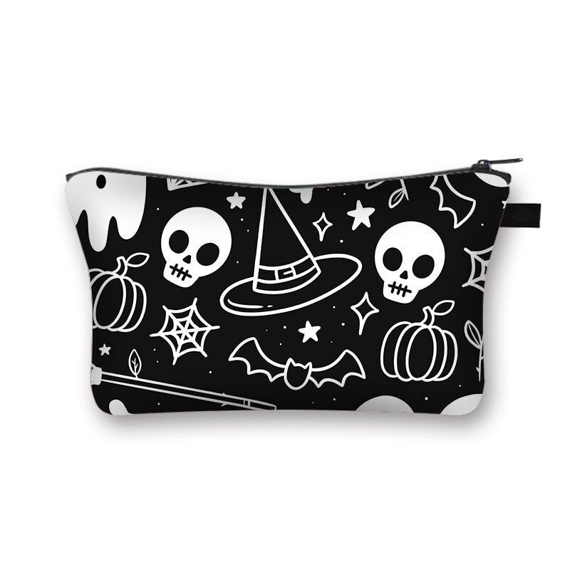 Cosmetic Case Makeup Bag Canvas Toiletry Bag Small Clutch Lipstick Bags Canvas