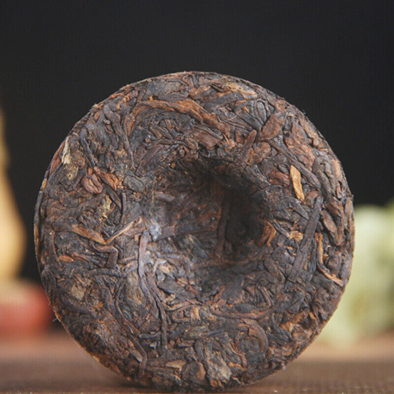 50g Health Ripe Tea Small Tea Cake Yunnan Traditional Banzhang Pu'er Tea