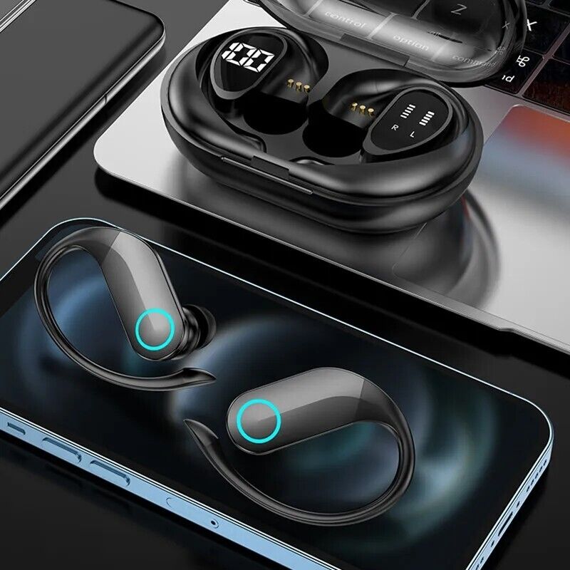 Audifonos Deportivos Bluetooth 5.3 Auriculares Inalambricos Para Telefonos Cell