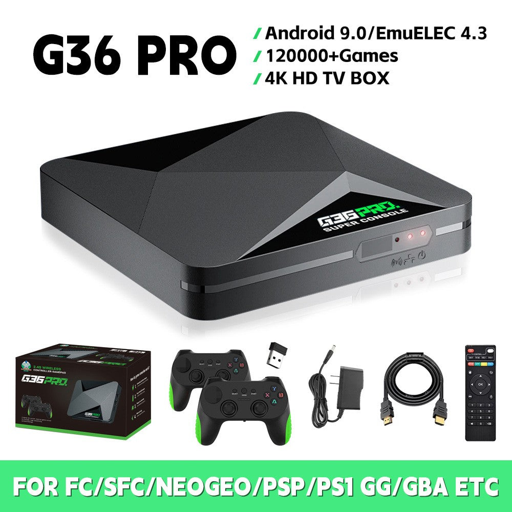 G36PRO,HDMI TV Video Game Stick Retro Gaming Console Wireless Controller