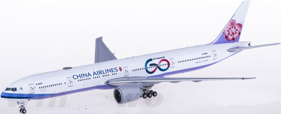 1:400 JC Wings CHINA AIRLINES BOEING 777-300ER Passenger Airplane Diecast Model