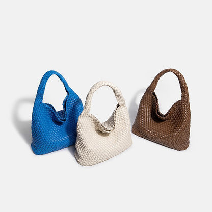 Luxury Woven Tote Bags Style Fashion Large Shoulder Bag Handbag Shopping Purse