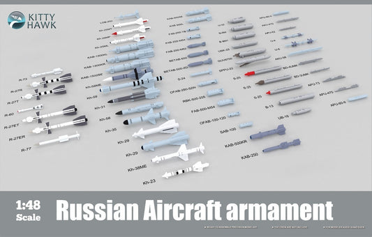 Kitty Hawk 80151 1/48 Russian Aircraft Armament Assembly model