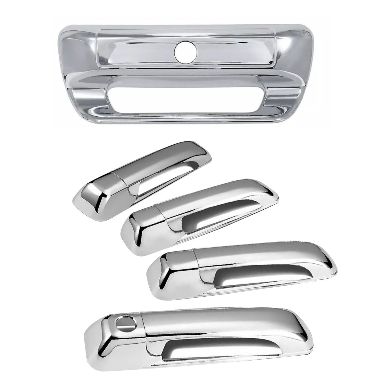 Door Handle & Tailgate Covers perfectly match the chrome effect for Dodge Ram