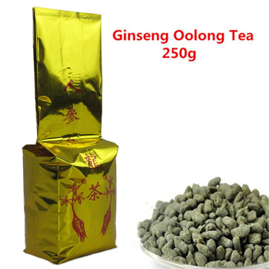 250g Organic Taiwan Ginseng Oolong Tea 100%Natural Green Food Oolong Health Care